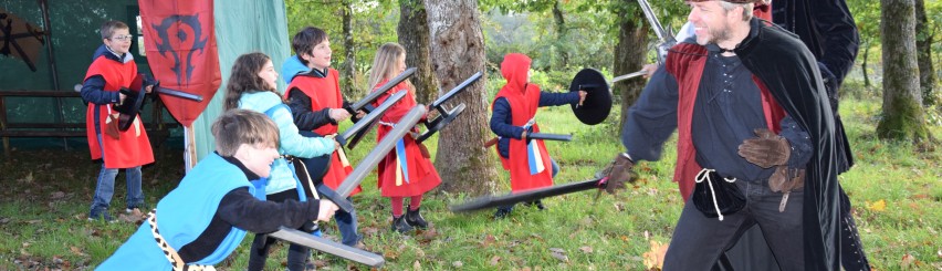 Illustration de l’évènement: Jeu de rôles G.N - Activité famille au château ! 