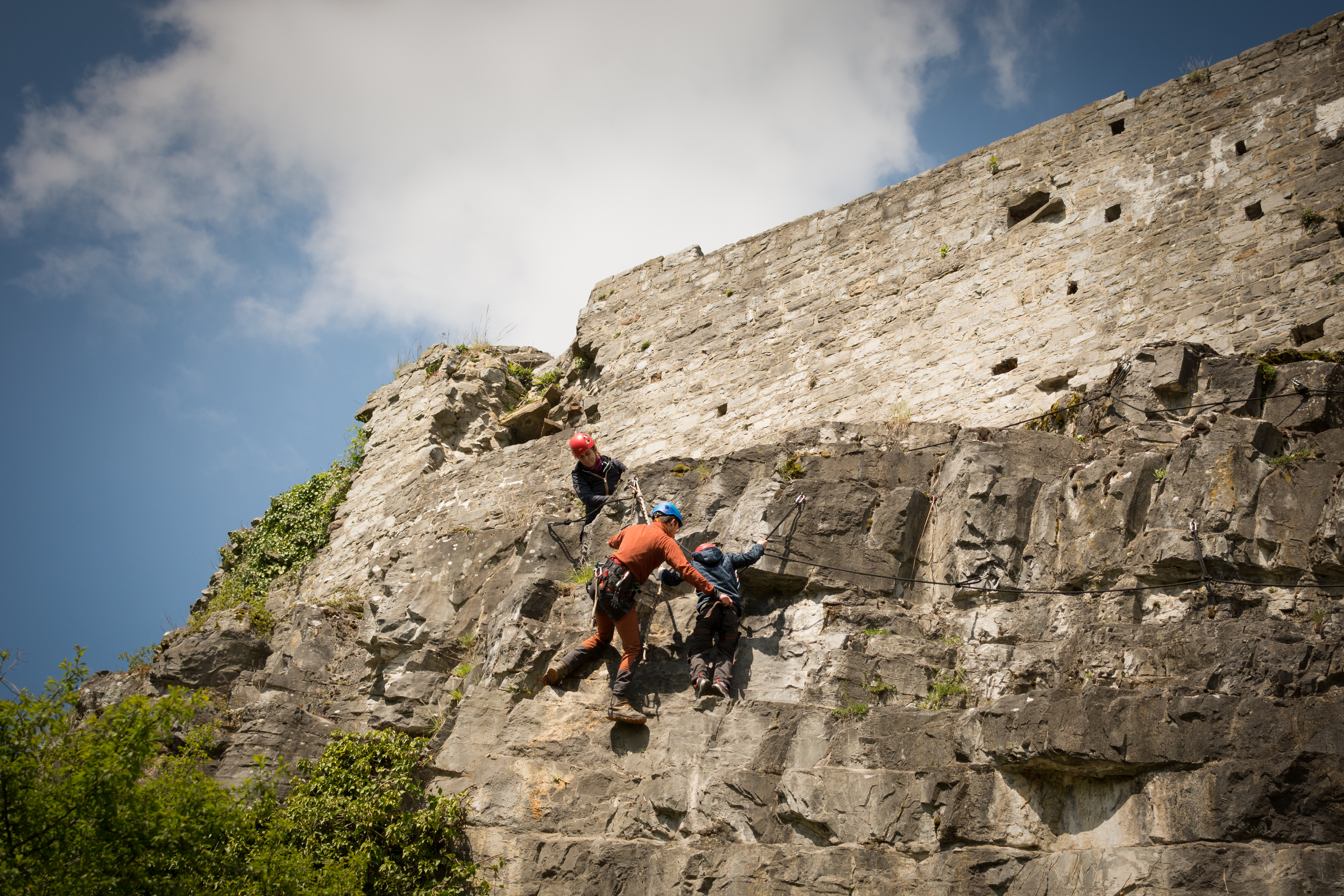 Illustration de l’évènement: Escalade - Grimpe au Château