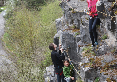 Escalade: Grimpe au Château