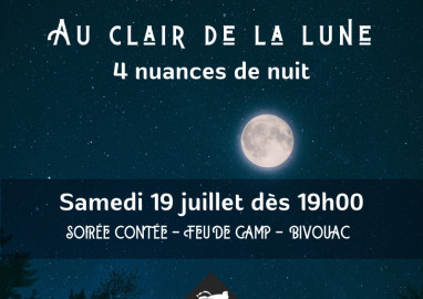 Sous les étoiles: Au clair de la Lune