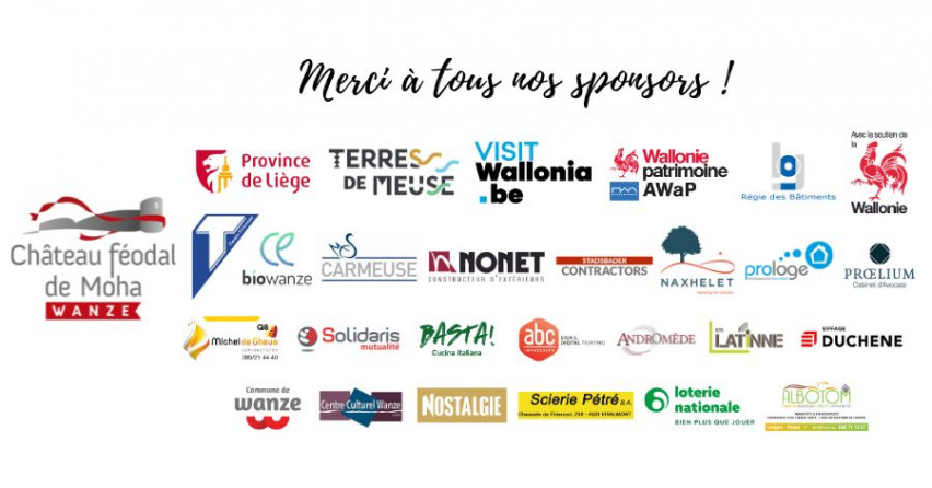 Merci à tous nos sponsors !