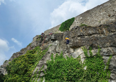 Escalade: Grimpe au Château