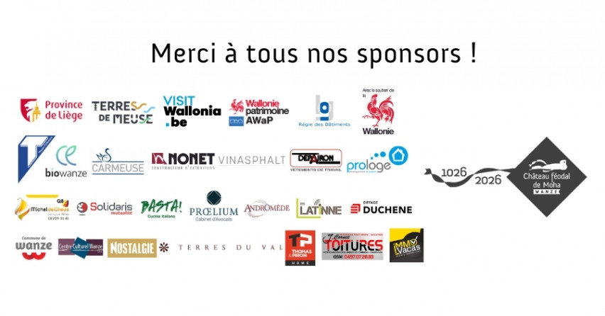 Merci à tous nos sponsors